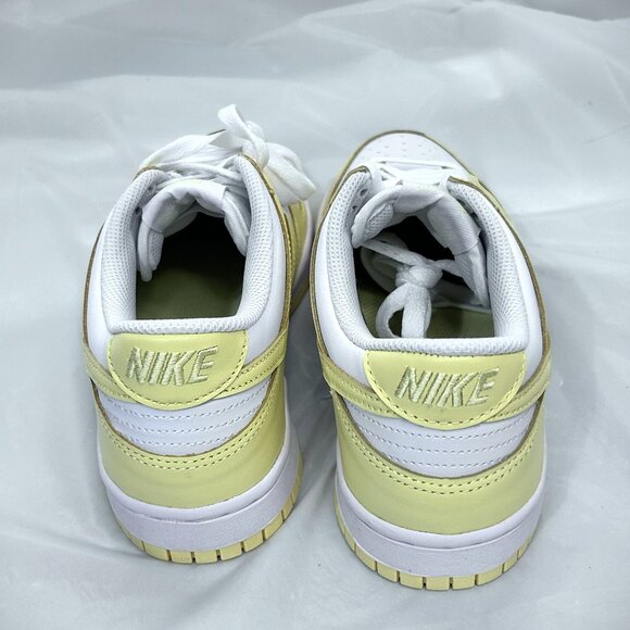Nike Dunk Low White/Soft Yellow (FB9109-126) Size 7.5W/6Y New in Box. - Picture 7 of 8